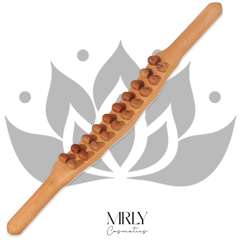 MRLY™ Barre de Drainage Lymphatique en Bois