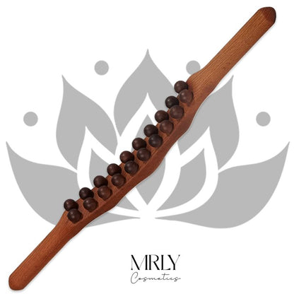 MRLY™ Barre de Drainage Lymphatique en Bois